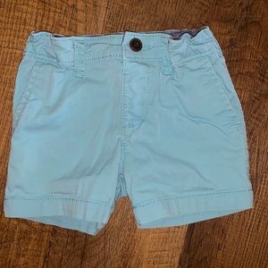 Baby blue Osh Kosh khaki adjustable shorts 12mo